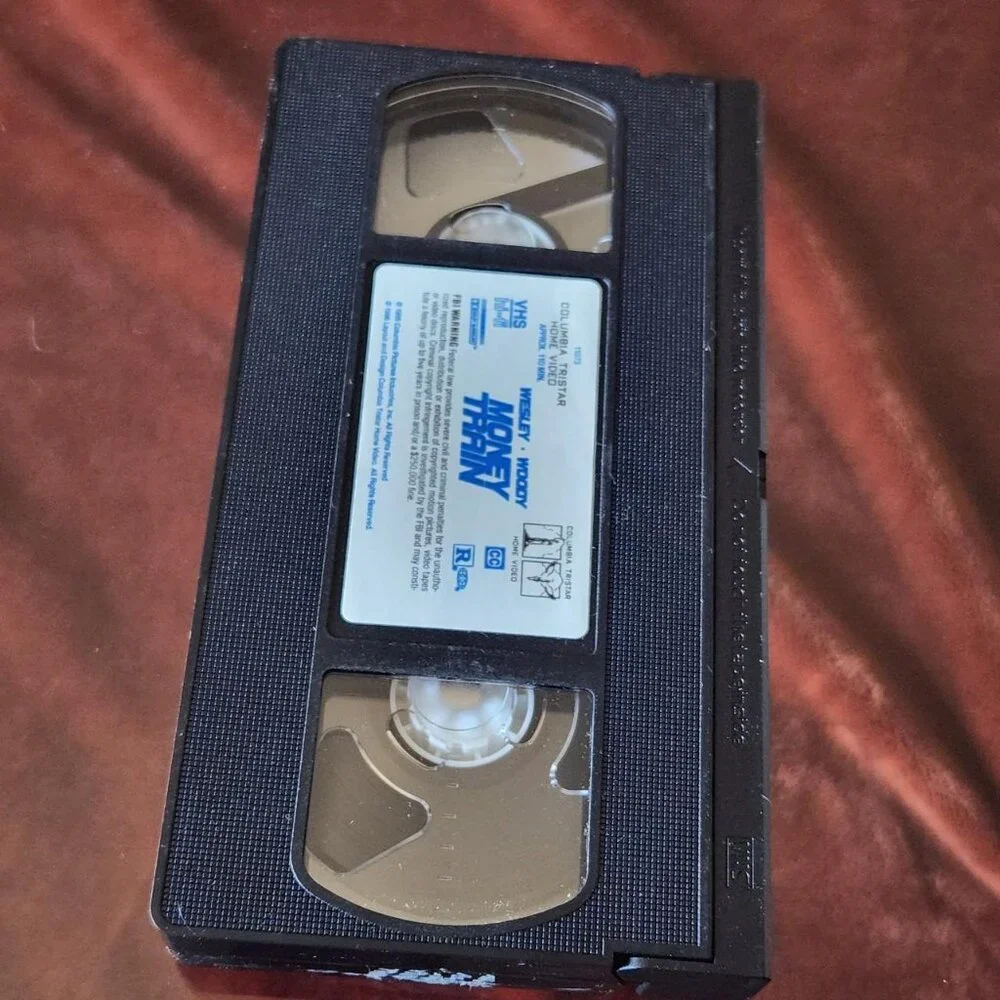 Money Train - 1995 - Columbia Pictures - Wesley Snipes, Woody Harrelson VHS